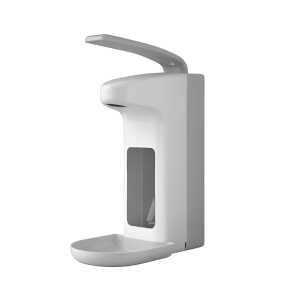 Desinfektionsmittel- & Seifen-Spender mit Armhebel - 1.000 ml, grau