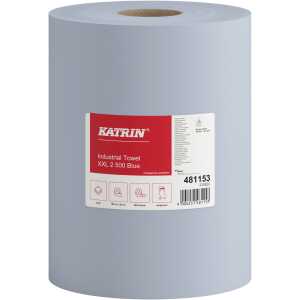 KATRIN Wischtuch Classic Industrial XXL2 blau, 2-lagig, 2 x 190 m