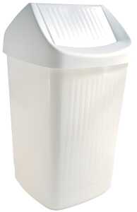 Schwingdeckelbehälter weiß 50 Ltr.