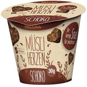 HELLMA Müsli-Herzen Schoko 30 x 30g