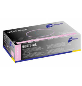 Einmalhandschuhe Nitril schwarz Gr.XL 247001310/XL 100St