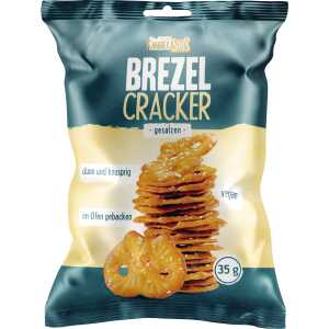 HELLMA Knabbergebäck Brezel Cracker 28 x 35 g
