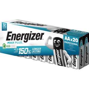 ENERGIZER Batterie Max Plus Mignon (AA) 20 Stück