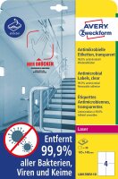 Avery Zweckform L8013REV-10 Antimikrobielle Etiketten -...