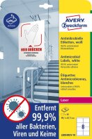 Avery Zweckform L8004REV-10 Antimikrobielle Etiketten -...