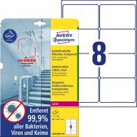 Avery Zweckform L8014REV-10 Antimikrobielle Etiketten -...