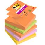 Post-it Haftnotizblock Z-Notes Boost - 76 x 76 mm, 5x 90...