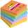 Post-it Haftnotizblock Boost - 76 x 76 mm, 5x 90 Blatt, sortiert