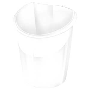Ellypse by Cep Papierkorb Ellypse - weiß, 15 Liter