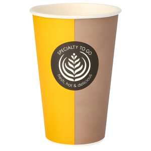 PAPSTAR Trinkbecher To Go - 0,3 l, Pappe für Heißgetränke, 50 Stück