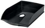 Leitz 5324 Briefkorb Recycle - A4, Polystyrol, schwarz
