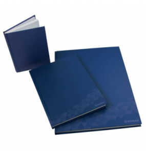Geschäftsbuch unliniert blau DONAU 1340001-10 A4/96BL
