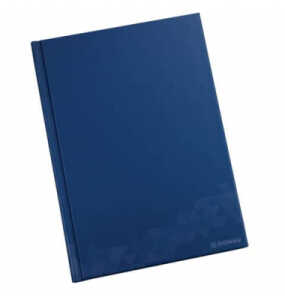 Geschäftsbuch liniert blau DONAU 1340002-10 A4/96BL