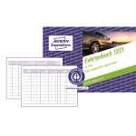 Avery Zweckform Fahrtenbuch 1221 DIN A6 quer PKW blau 32 Bl.