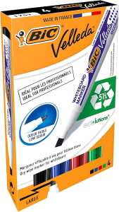 Whiteboardmarker Velleda 4ST sortiert