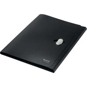 Leitz 4622 Sammelmappe Recycle - A4, PP, schwarz