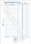 Kassenbestandsrechnug, Recycling, A5, nur Originale, 50 Blatt