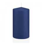 Stumpenkerze 130x70mm dunkelblau 218154006