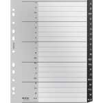 Ordnerregister Recycle - A-Z, A4 extra breit, PP, 20...