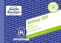 Avery Zweckform 1255 Quittung inkl. MwSt. Recycling - A6...