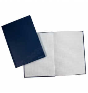 Geschäftsbuch kariert blau DONAU 1340006-10 A5/96BL