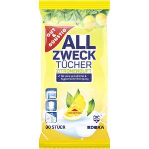 G&G Reinigungstuch Allzweck Citrus 80 Stück