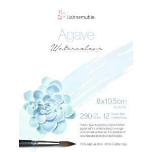 HAHNEMÜHLE Skizzenblock - 8 x 10,5 cm, 290 g/qm, naturweiß