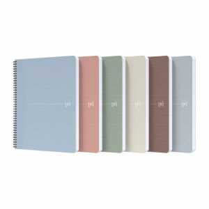 Oxford Office Spiralbuch My Rec’Up A4, kariert 5 mm, 90 Blatt Cover TM