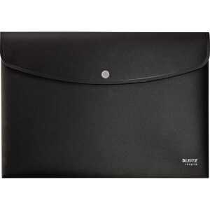 Leitz 4678 Sammelmappe Recycle - A4 quer, PP, schwarz