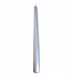 Spitzkerze 250x25mm silber WIEDEMANN 204049.027