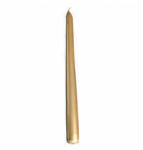 Spitzkerze 250x25mm gold WIEDEMANN 204049.026