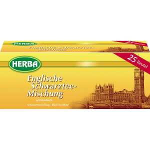 HERBA Engl. Schwarztee-Mischung TEEKANNE 7675 25Btl. à 1,5g