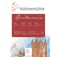 Hahnemühle Aquarellblock - 24 x 32 cm, 300 g/qm, 12...