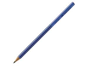 Faber Castell Bleistift Grip 2001 B blau