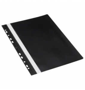 Schnellhefter PVC A4 schwarz DONAU 1704001-01 Multiloch