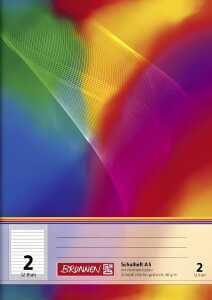BRUNNEN Schulheft A5 Lineatur 2VA 32 Blatt 104538202