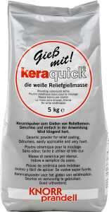 KNORR PRANDELL 212160005 Gießmasse keraquick weiss 5kg