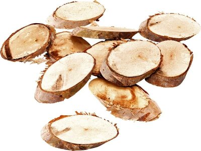 KNORR PRANDELL 218008750 Dekoartikel Natur Holzscheiben ca. 4 - 6 cm naturfarben