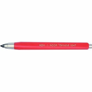 KOH Druckbleistift Metall / Kunststoff- Minenhalter " Versatil " 5,6 x 120 mm Mine - Rot > 1KK <