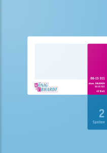 Geschäftsbuch A5 40BL 2SP K+E 86-15511 Karton