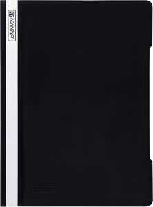 BRUNNEN Plastik Schnellhefter schwarz PVC-Folie 102011090