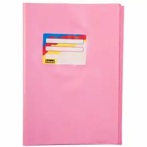 IDENA Idena Hefthülle A5 Bast rosa