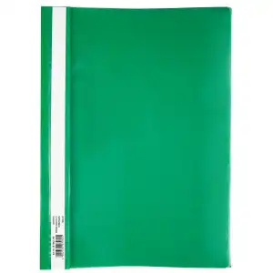 Schnellhefter DIN A4 / PP / extra stark / Farbe: grün