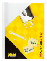 Idena 307068 - Schnellhefter A4 - PP - weiß