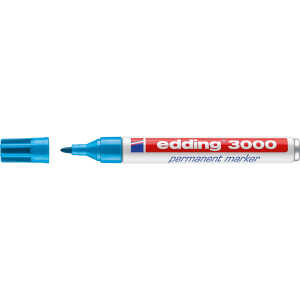 Edding Permanentmarker 3000 1,5-3 mm hellblau