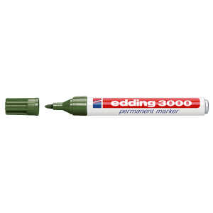 Edding Permanentmarker 3000 1,5-3 mm olivgrün