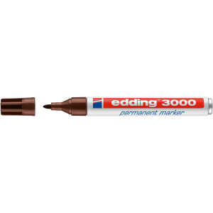 Edding Permanentmarker 3000 1,5-3 mm dunkelbraun