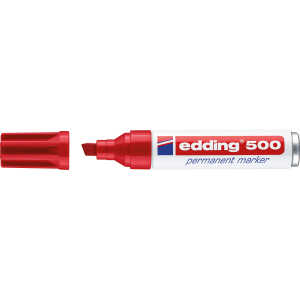 Edding Permanentmarker 500 2-7 mm rot