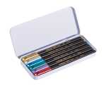Edding Fasermaler Metallic 1200 1-3 mm 6er-Set