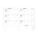 Quo Vadis Lehrerkalender Texthebdo Einlage 16x24cm